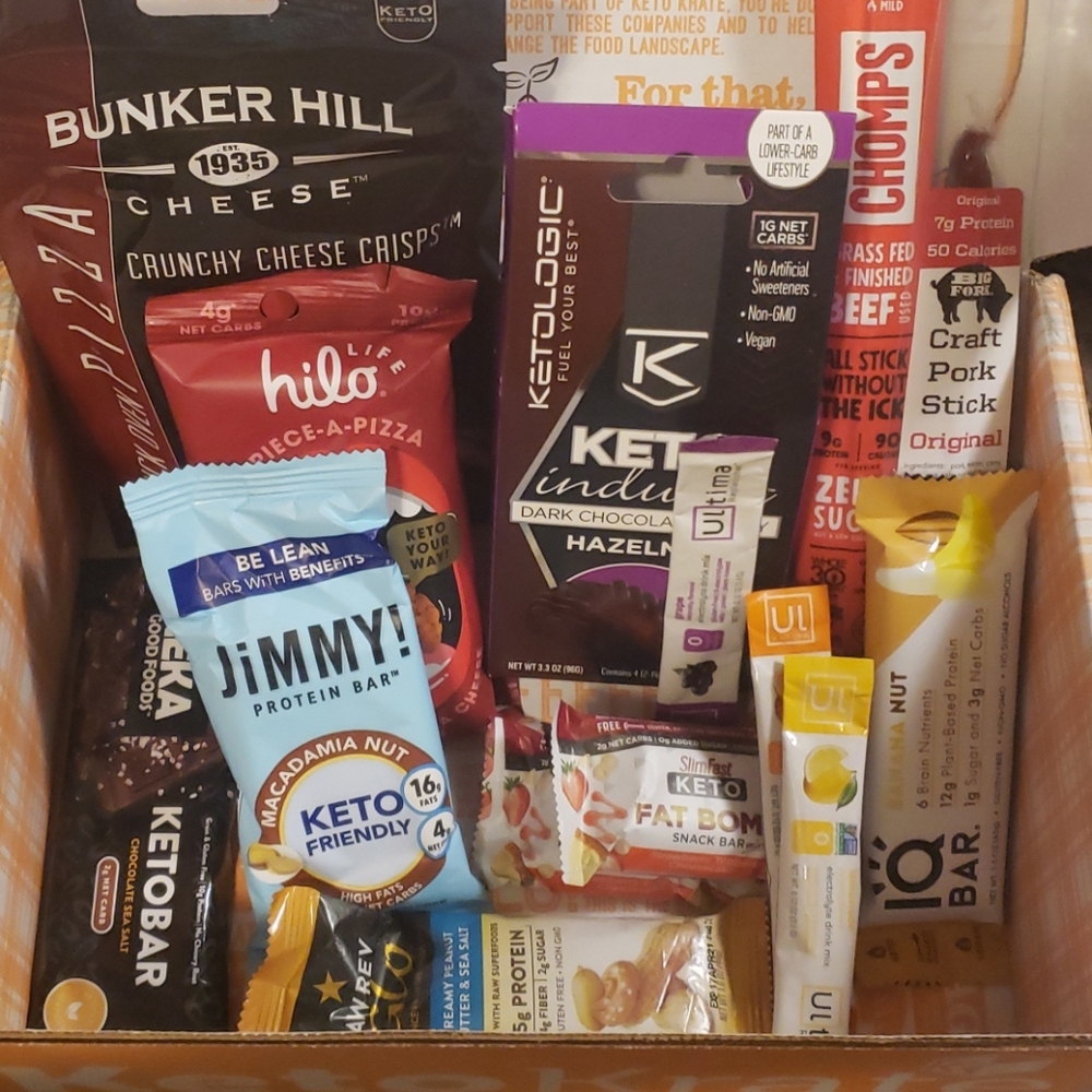 Ketokrate keto snack box